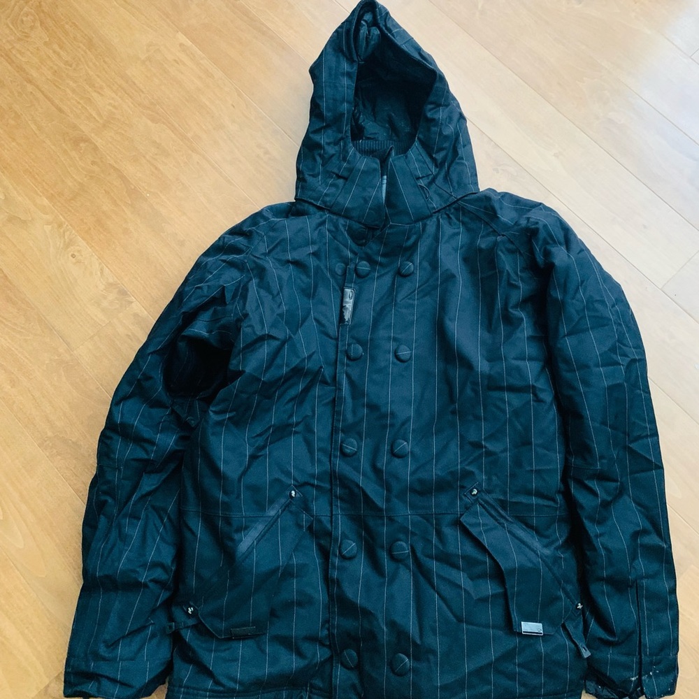 DC ANORAK BLACK JACKET